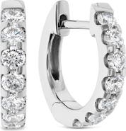 Mémoire Odessa Diamond Huggie Earrings