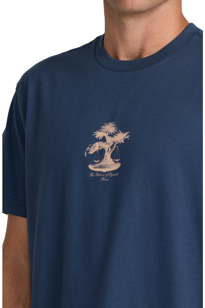 Balance Tree Graphic T-Shirt, Alternate, color, MOODY BLUE