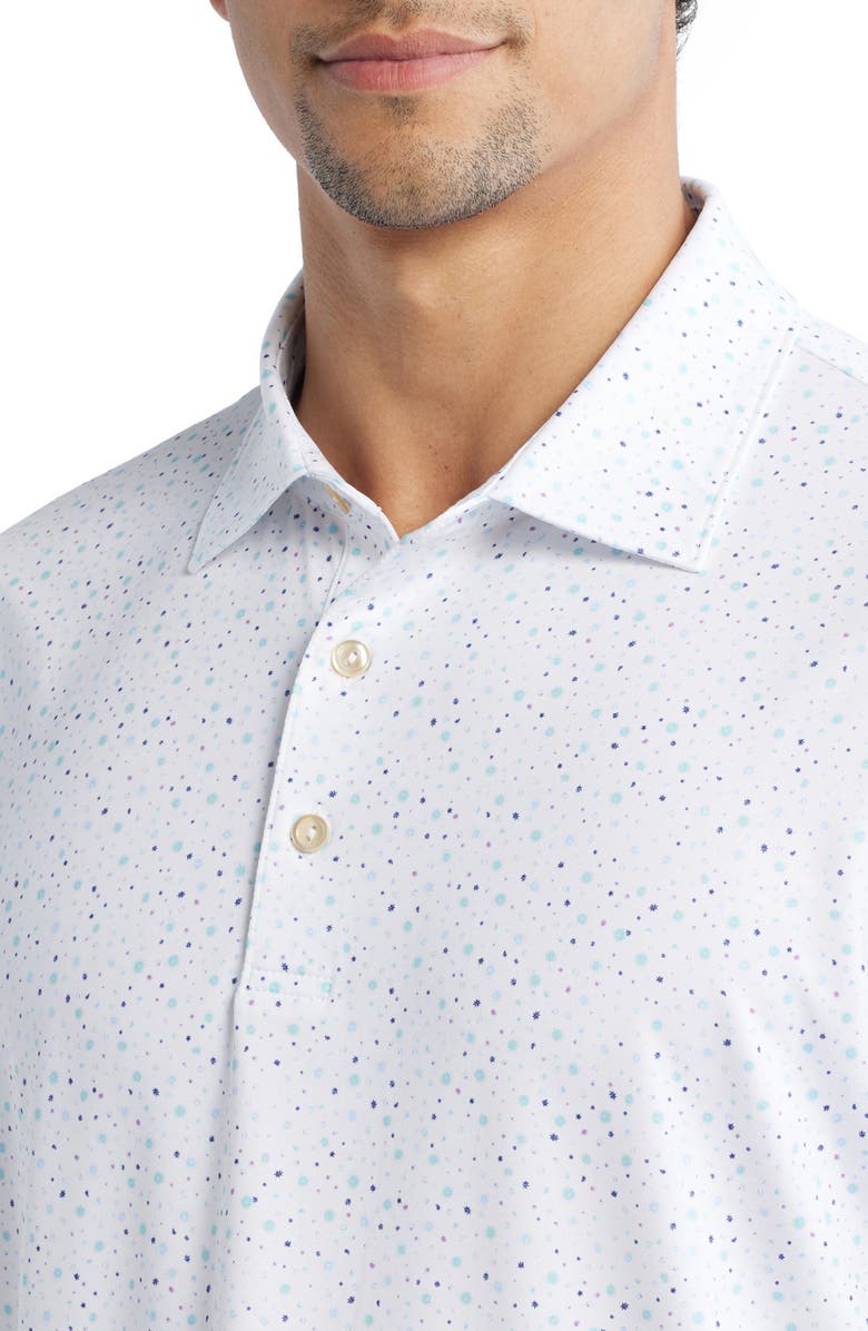 Peter Millar Mulled Wine Performance Stretch Jersey Polo, Alternate, color, 