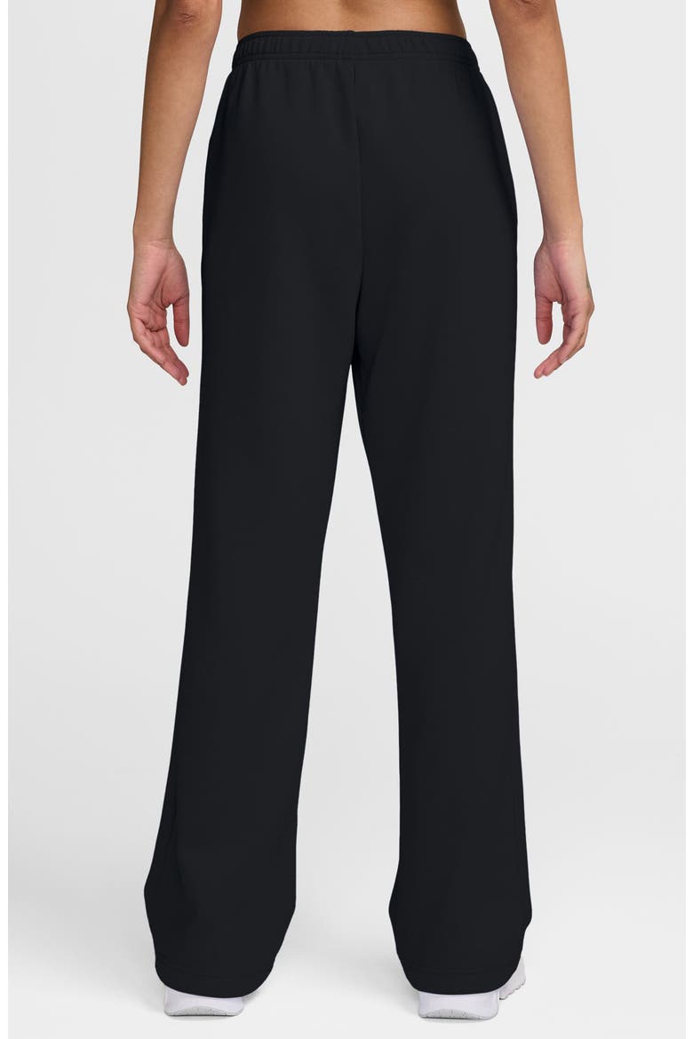 Studio Fleece Sport Sweatpants, Alternate, color, BLACK/ WHITE