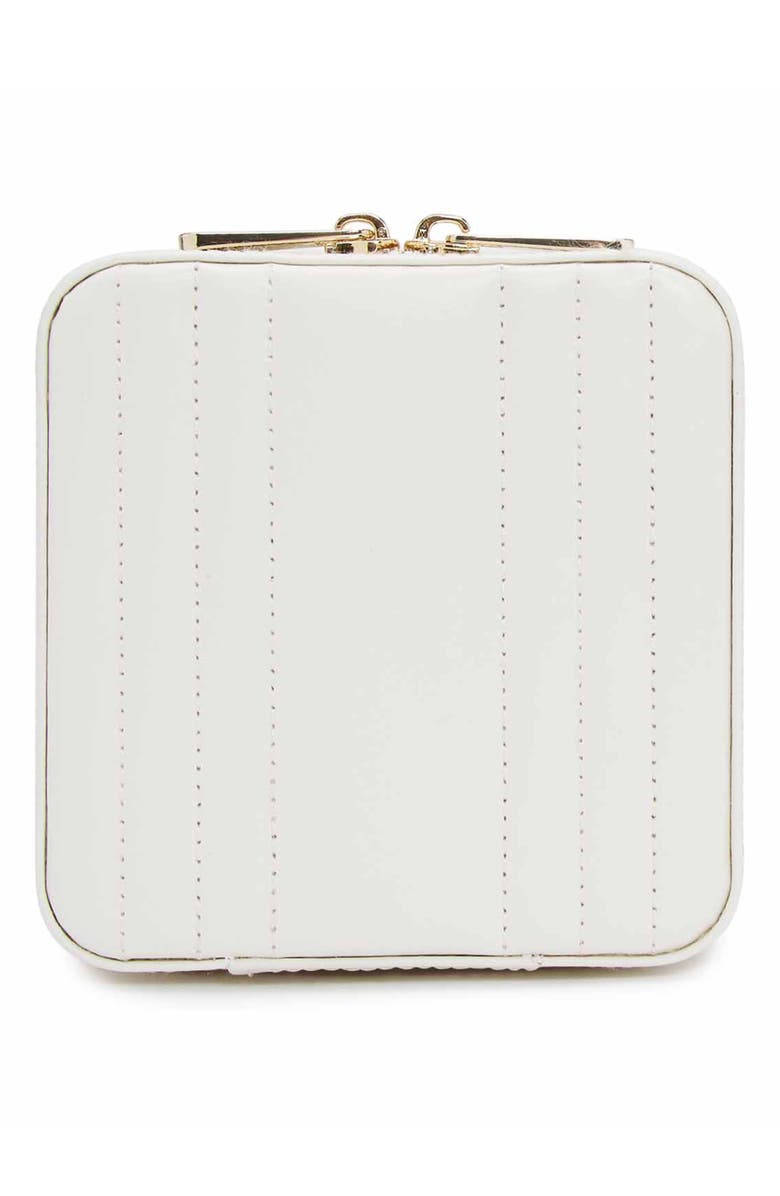 WOLF Maria Zip Square Jewelry Case, Alternate, color, 