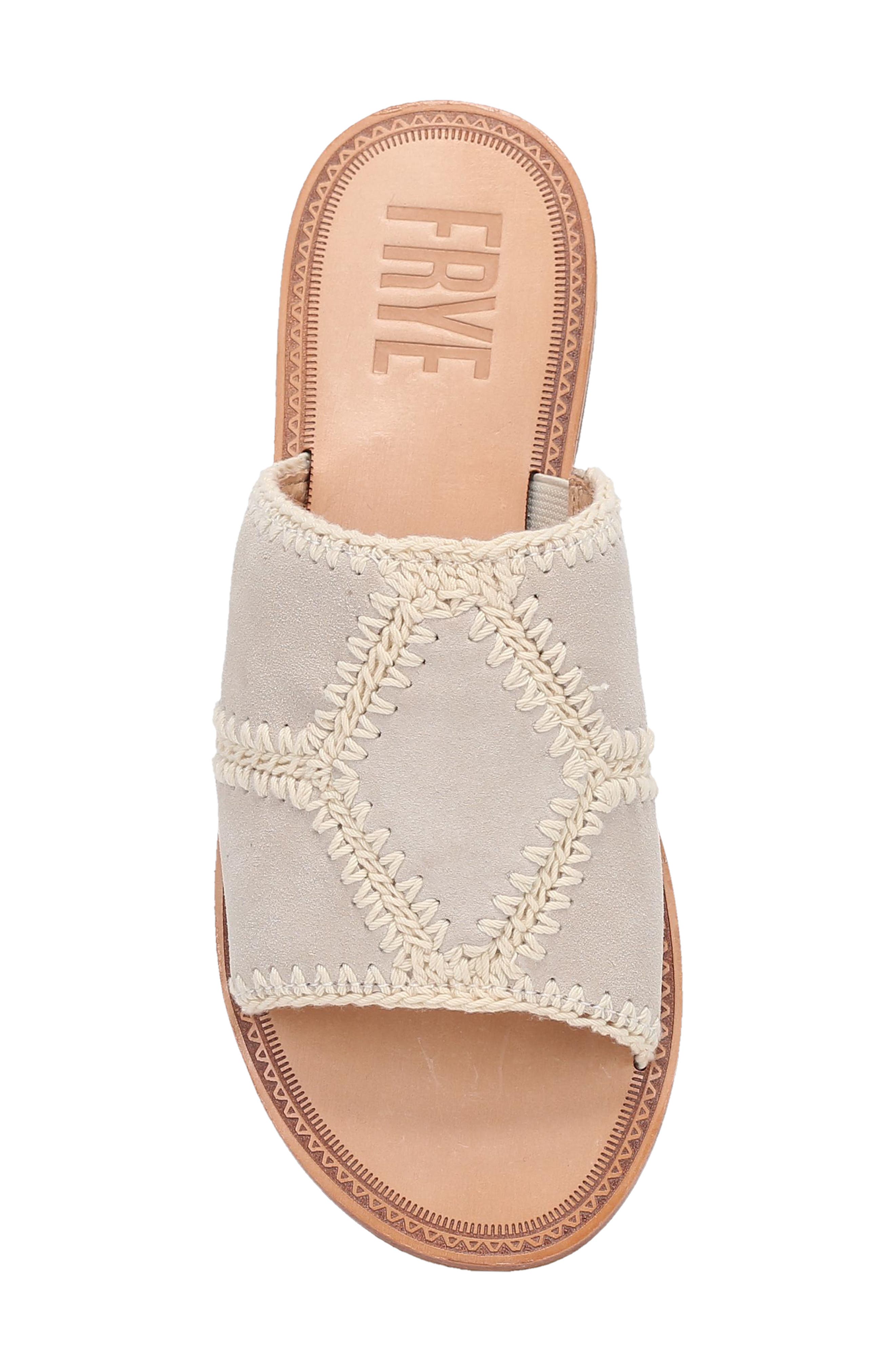 Frye Ava Slide Sandal, Alternate, color, 