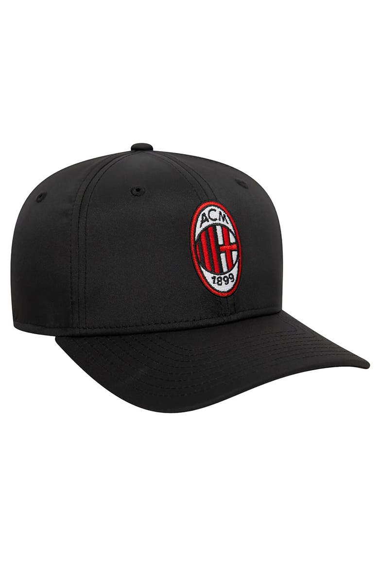 New Era Men's New Era Black AC Milan Core Flex Hat, Alternate, color, 