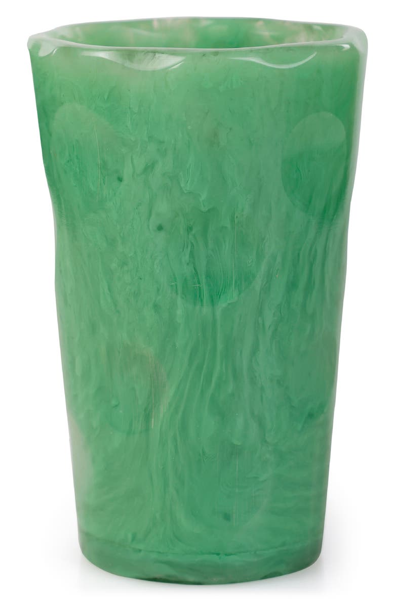 Casa Amarosa Outdoor Resin Tumbler, Main, color, Green