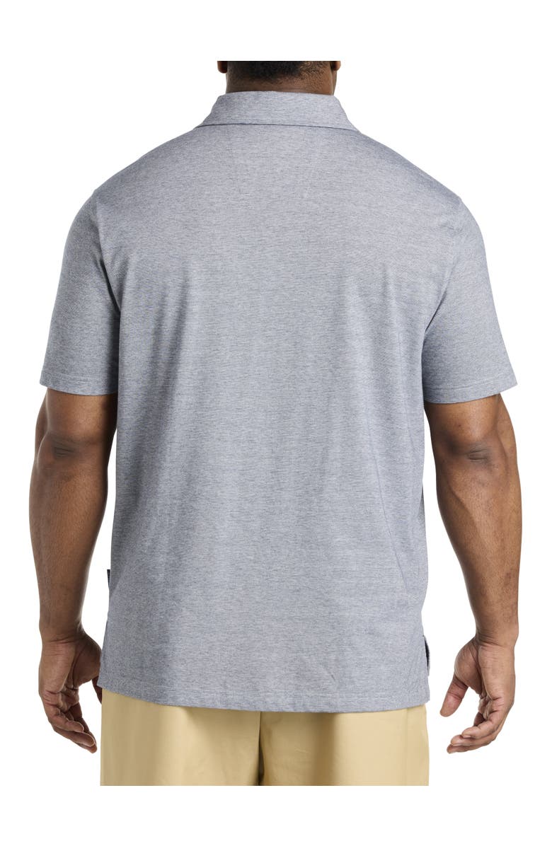 Nautica Big & Tall Navtech Striped Polo Shirt, Alternate, color, 