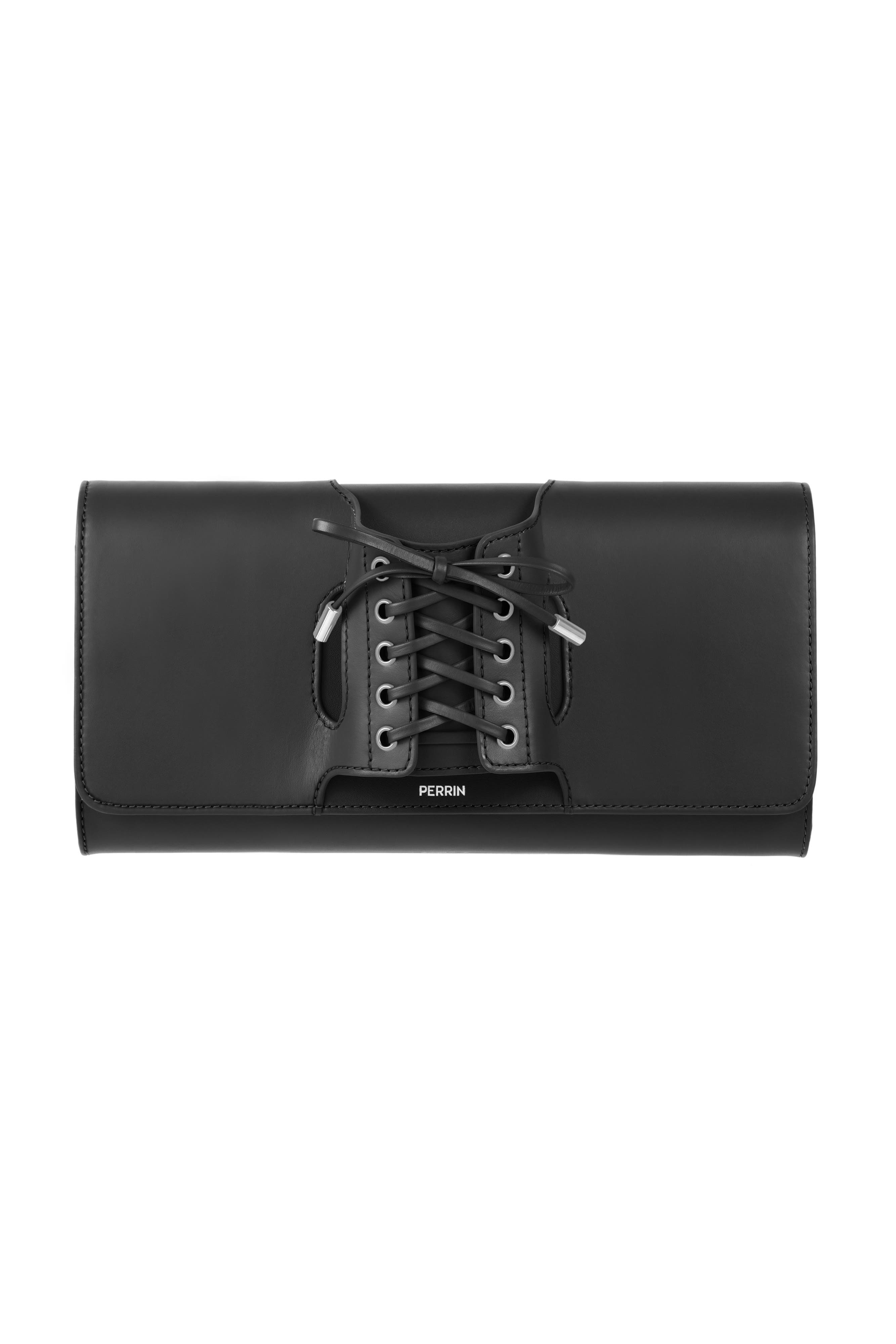 PERRIN PARIS Le Corset Classic Clutch, Main, color, Black