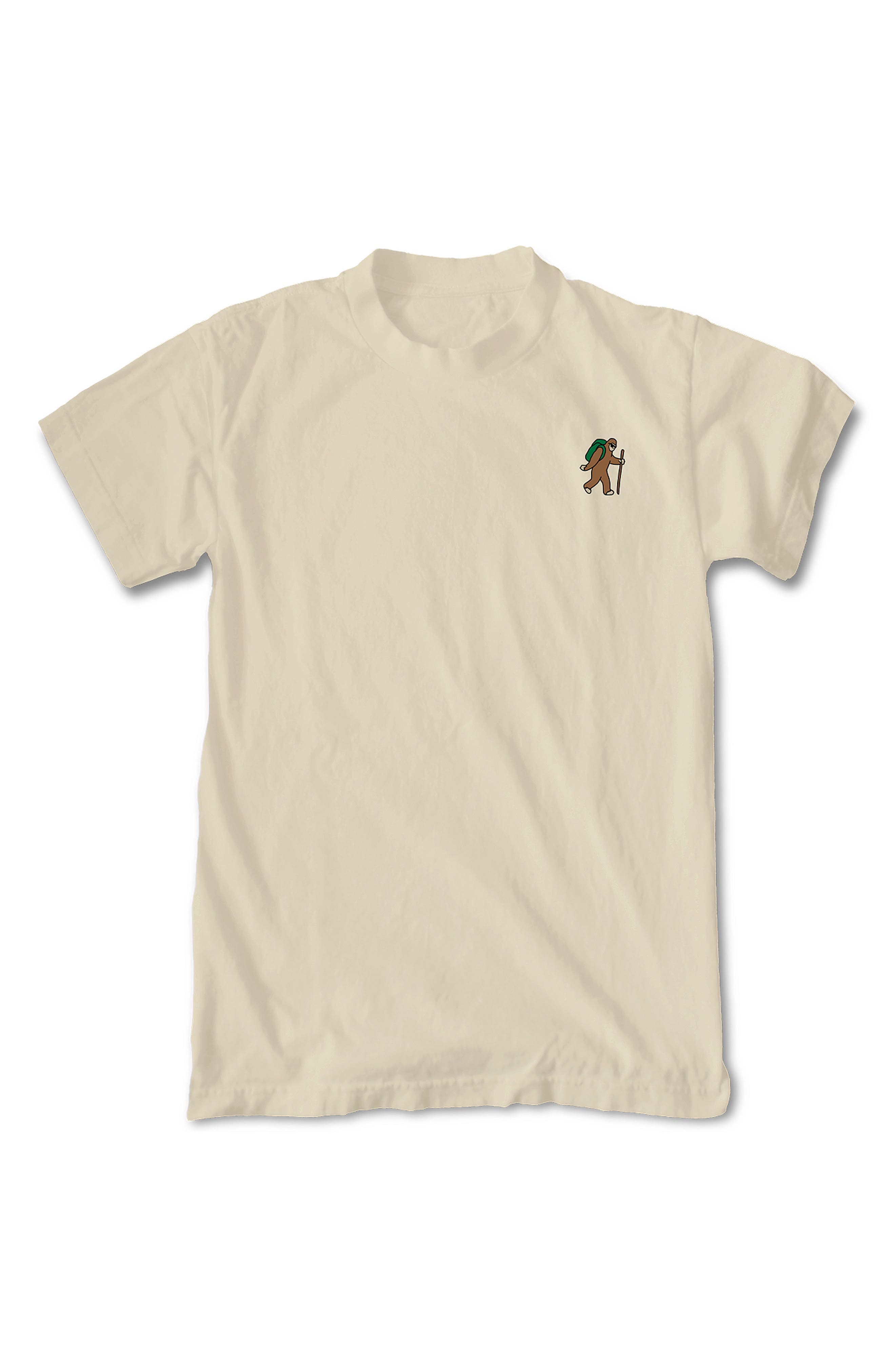 RIOT SOCIETY Bigfoot Hike Graphic Emblem T-Shirt