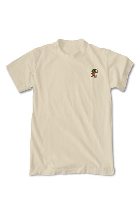 Bigfoot Hike Graphic Emblem T-Shirt
