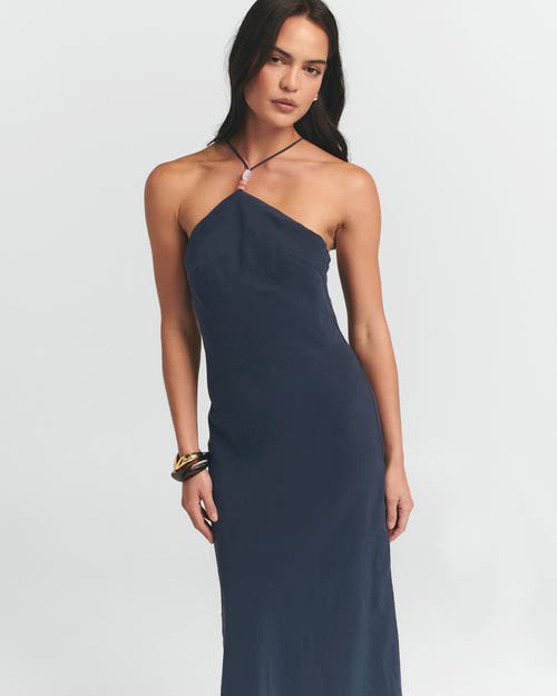 St Mrlo Anais Slip Dress In Blue