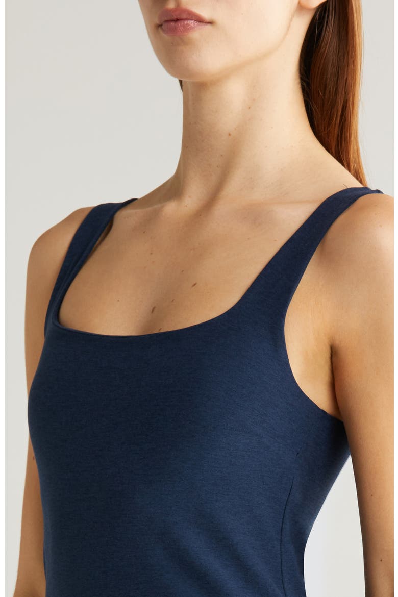 Space Dye Icon Midi Dress, Alternate, color, NOCTURNAL NAVY