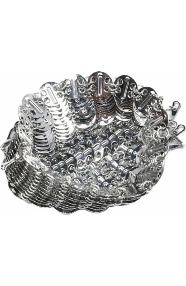 MODA LUXE Gwen Evening Bag, Alternate, color, Silver