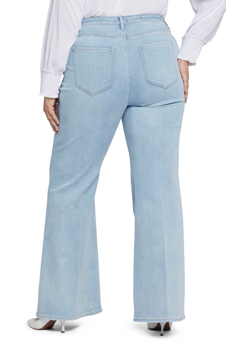 NYDJ Mia Palazzo High Waist Flare Jeans, Alternate, color, Westminster