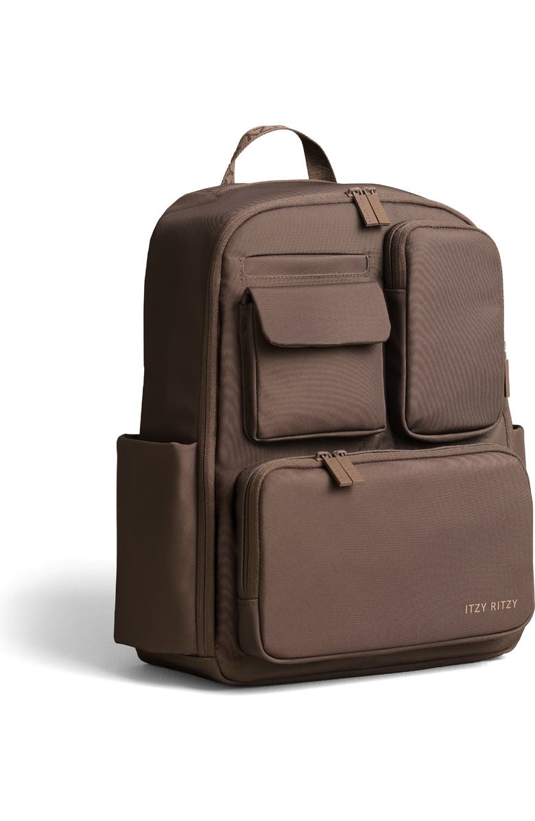 Itzy Ritzy Belong Utility Backpack, Main, color, Mocha