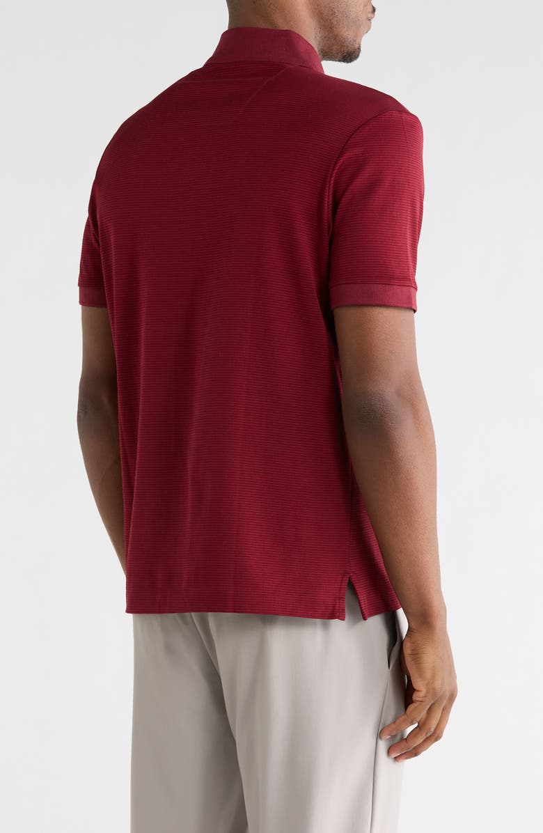 BOSS Parlay Cotton Polo, Alternate, color, Dark Red