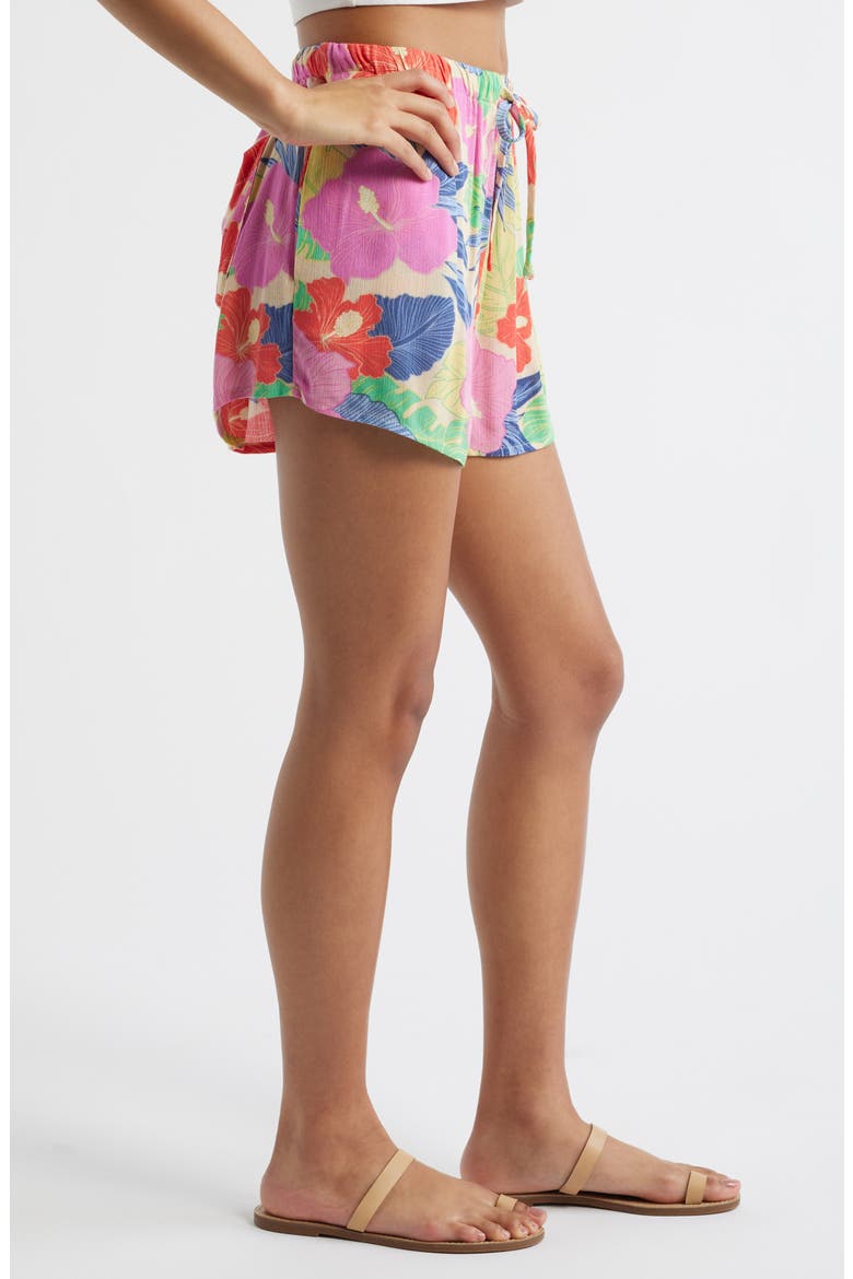 Tropical Party Pack Beach Shorts, Alternate, color, YELLOW MULTI