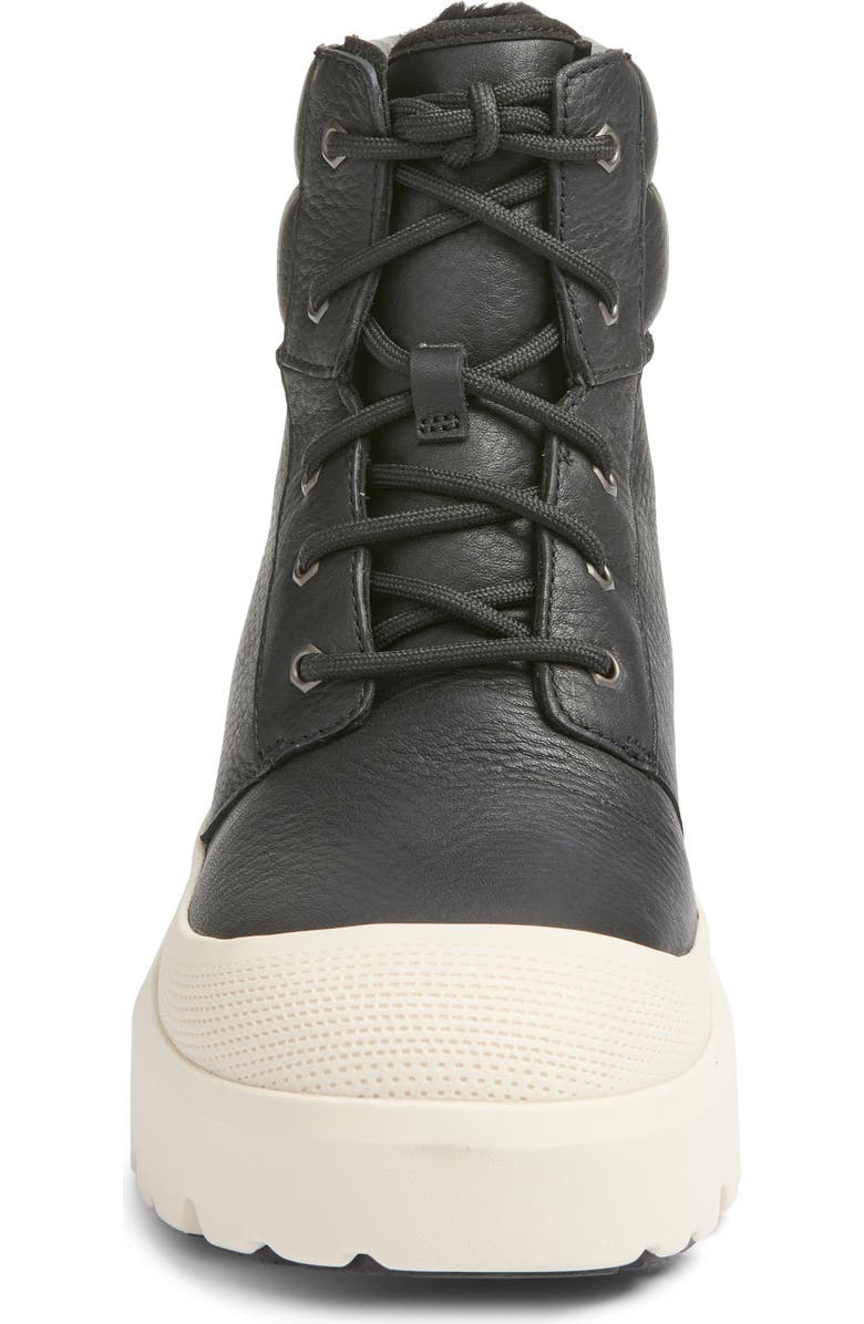 UGG<sup>®</sup> Neumel High Weather Hybrid Waterproof Boot, Alternate, color, Black / Birch