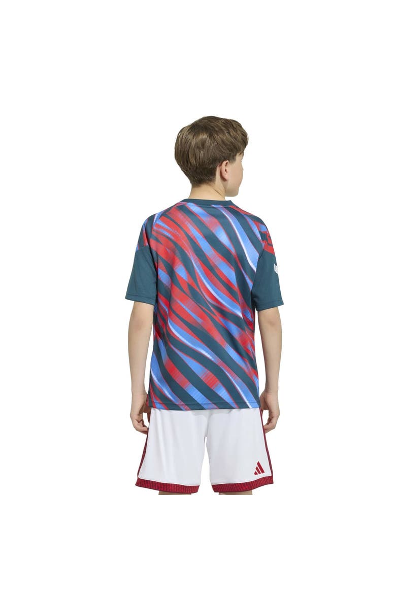 Youth adidas  Green Arsenal 2026/27 Pre-Match Home Training Jersey, Alternate, color, Green