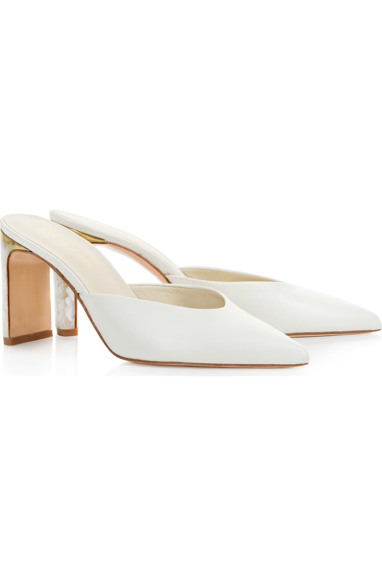 Freya Rose Jolie Pearl Heel Sandal, Alternate, color, Ivory