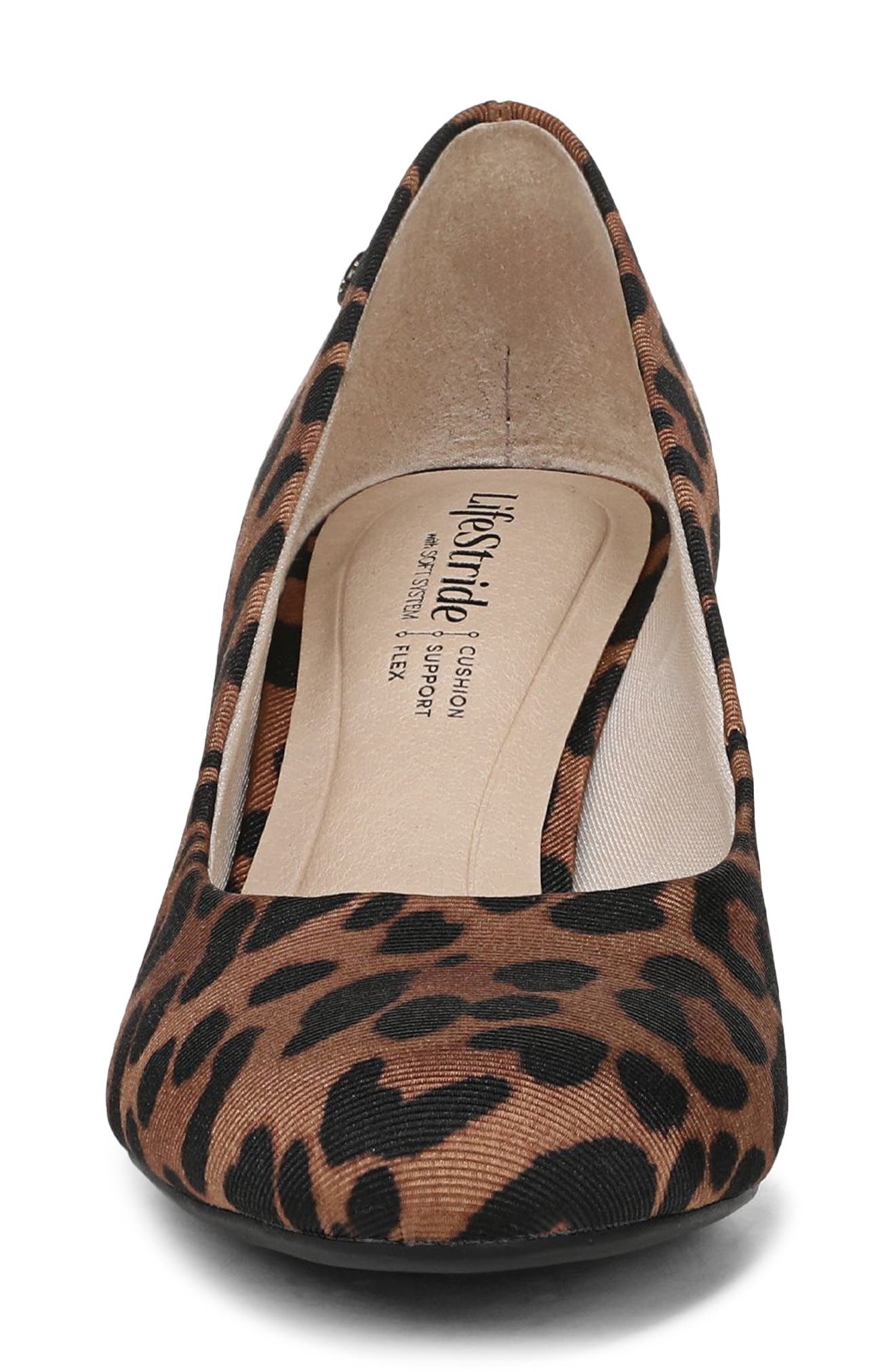 LifeStride Parigi Pump, Alternate, color, Brown Multi