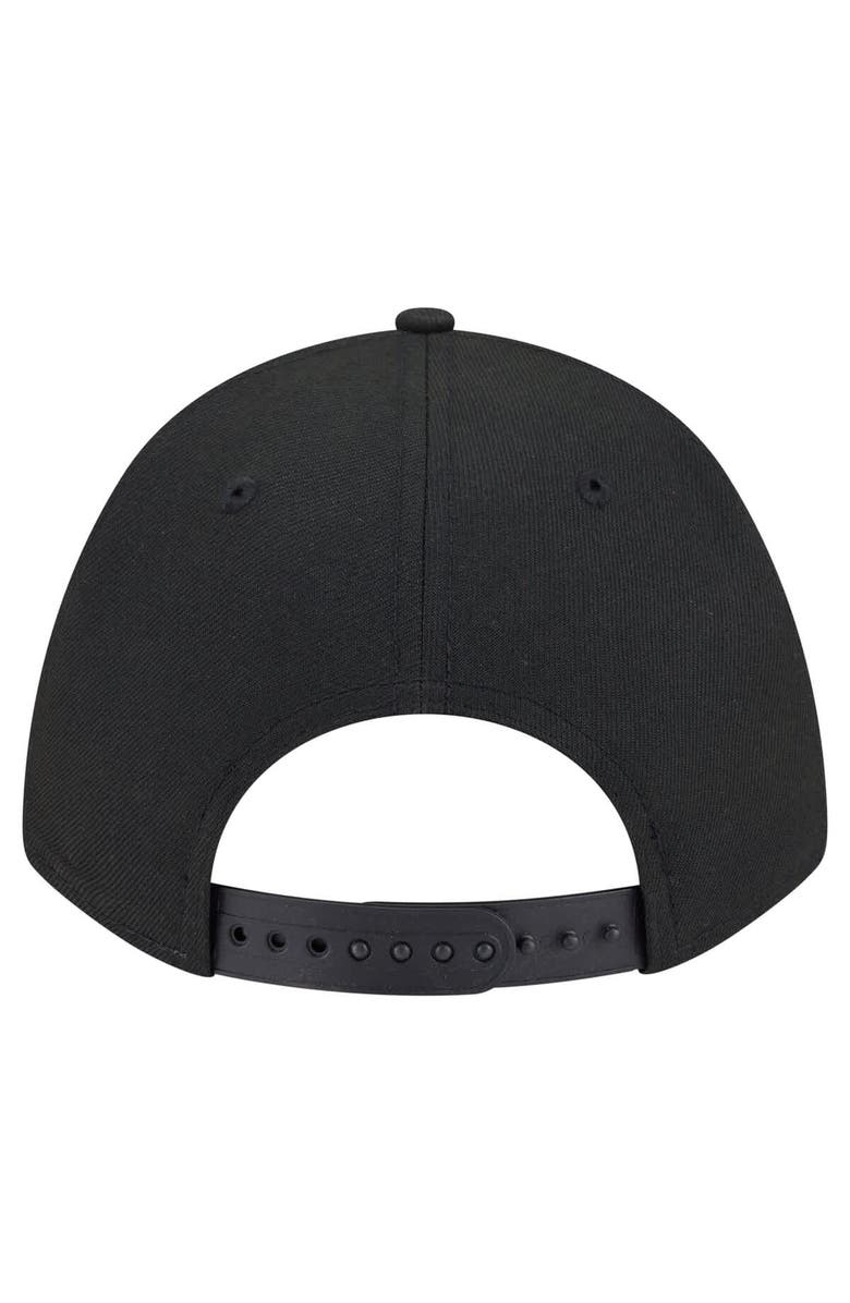 New Era Men's New Era Black Denver Broncos Team Collection 9FORTY M-Crown A-Frame Adjustable Hat, Alternate, color,