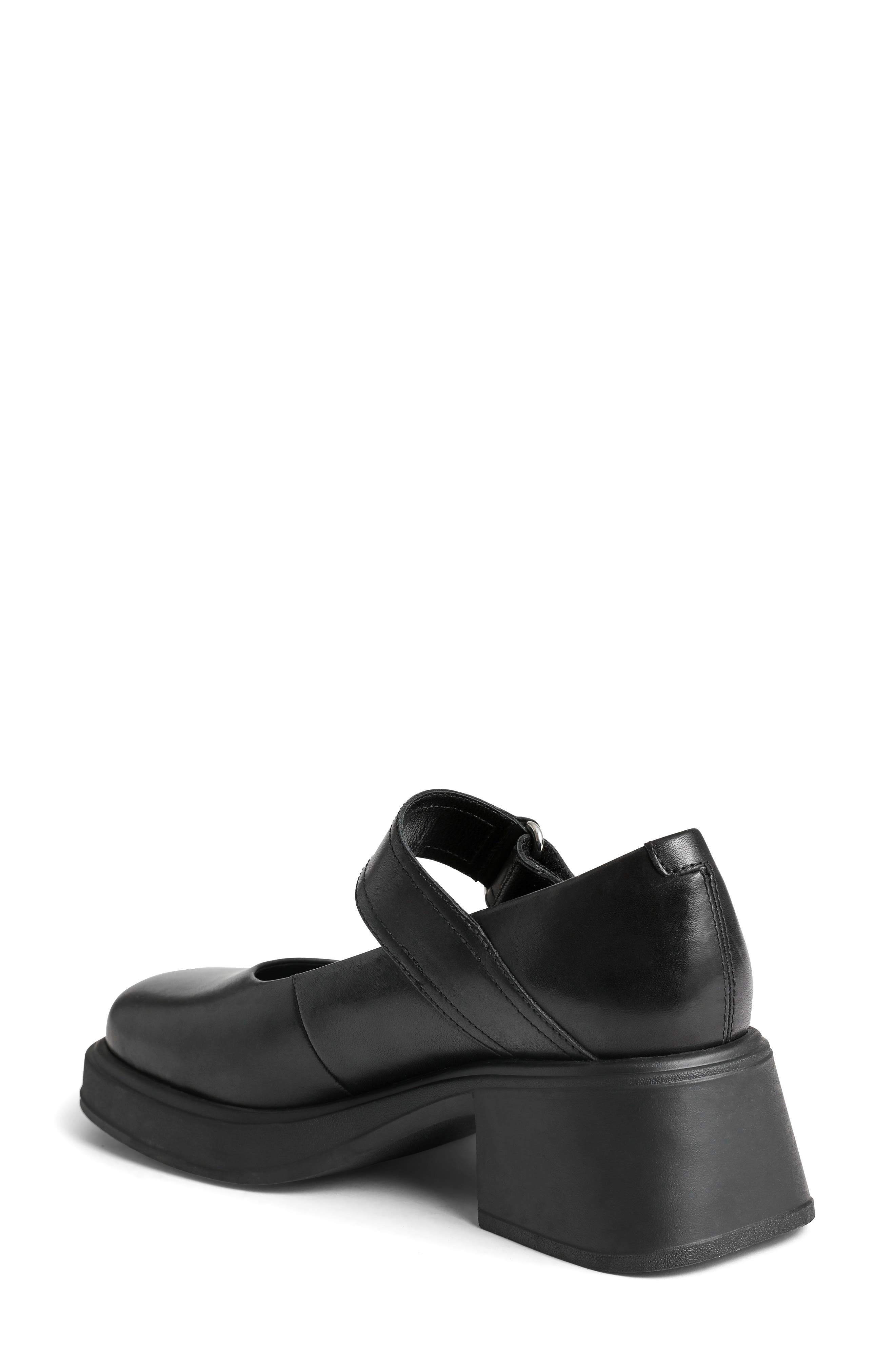 Dorah Platform Mary Jane Pump, Alternate, color, BLACK