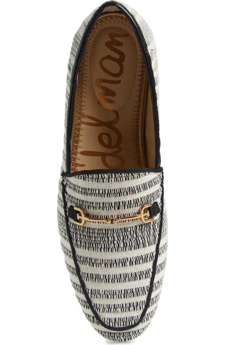 Sam Edelman Loraine Bit Loafer, Alternate, color, Black/Natural
