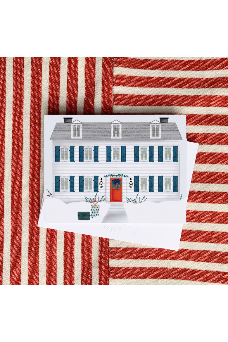 Classic Winter Home Greeting Card Pack Set, Alternate, color, Multi-Pack