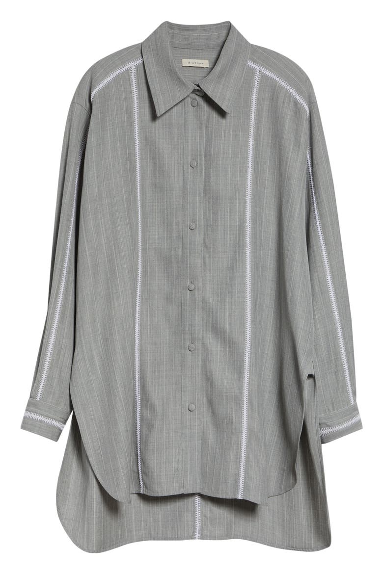 Bridgetown Virgin Wool Blend Shirt, Alternate, color, GREY MLANGE