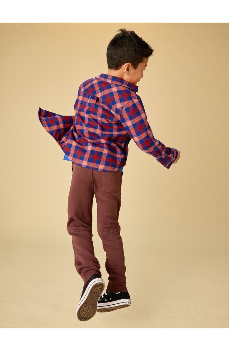 Tea Collection Flannel Button Up Shirt, Alternate, color, Daegu Plaid