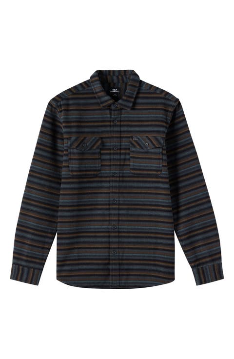 Kids' Richmond Flannel Button-Up Shirt (Big Kid)
