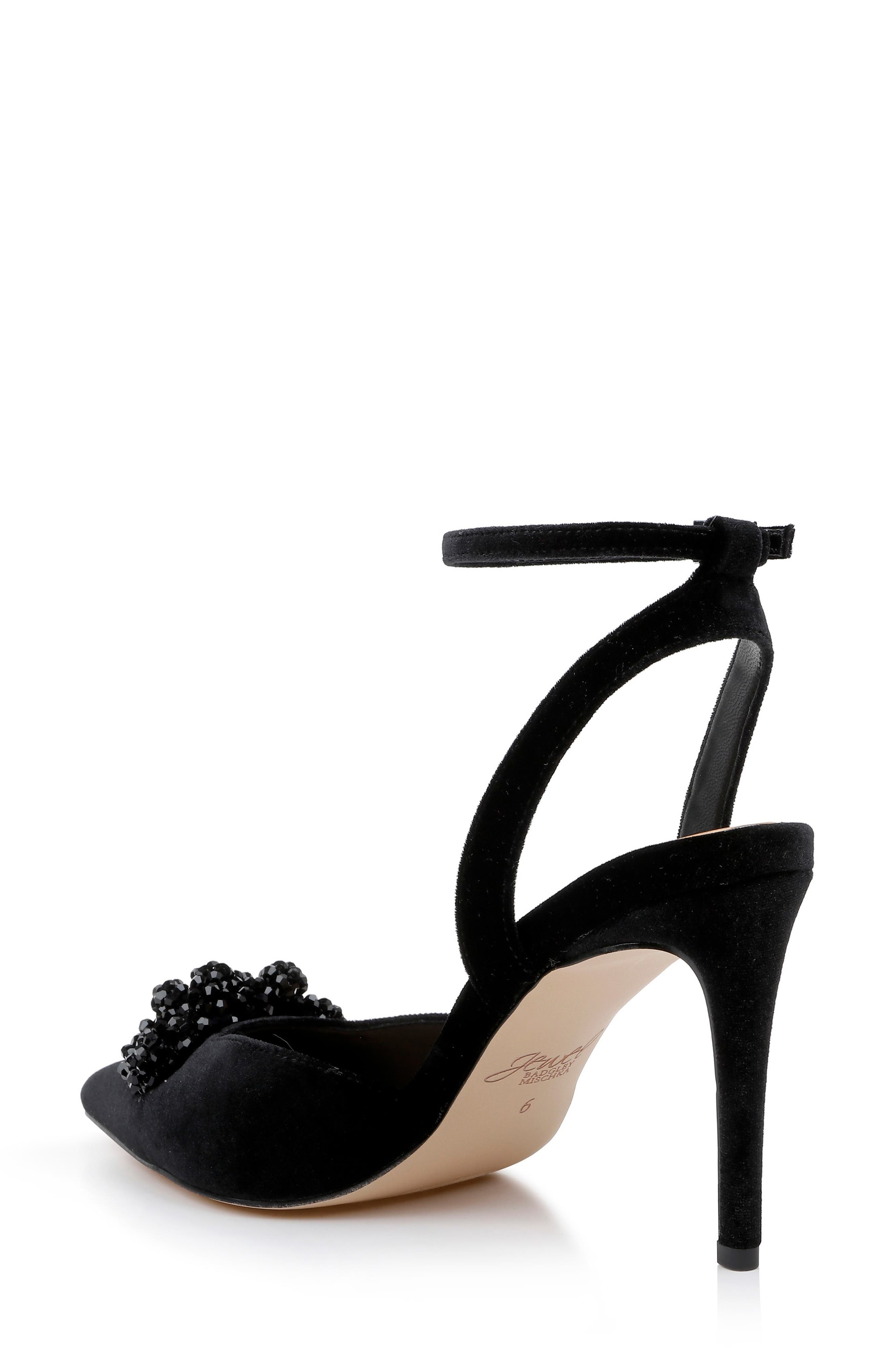 Tailynn Pointed Toe Velvet Pump, Alternate, color, BLACK VELVET