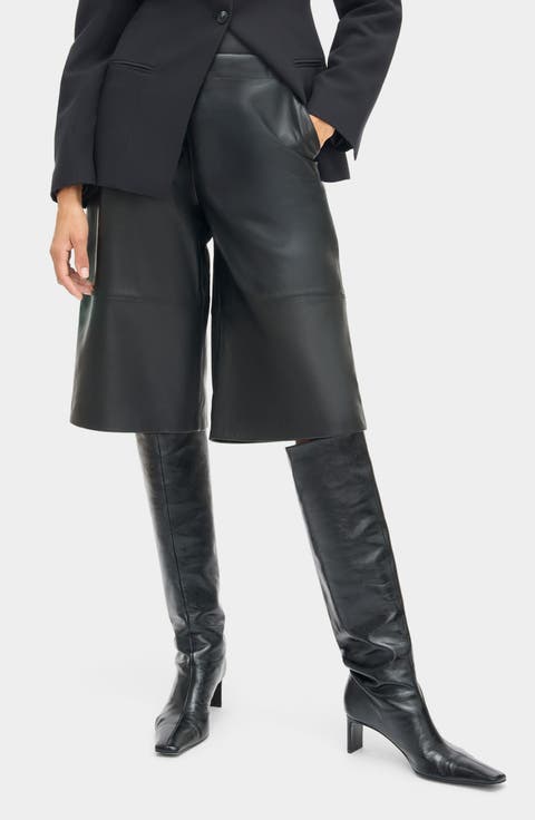 Kayleigh Leather Culottes