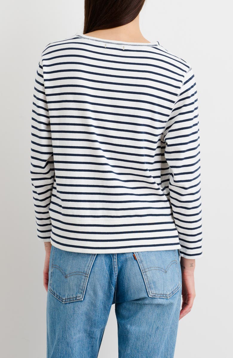 Alex Mill Lakeside Stripe Crewneck Top, Alternate, color,