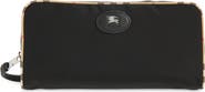 Burberry Piped Twill Travel Pouch