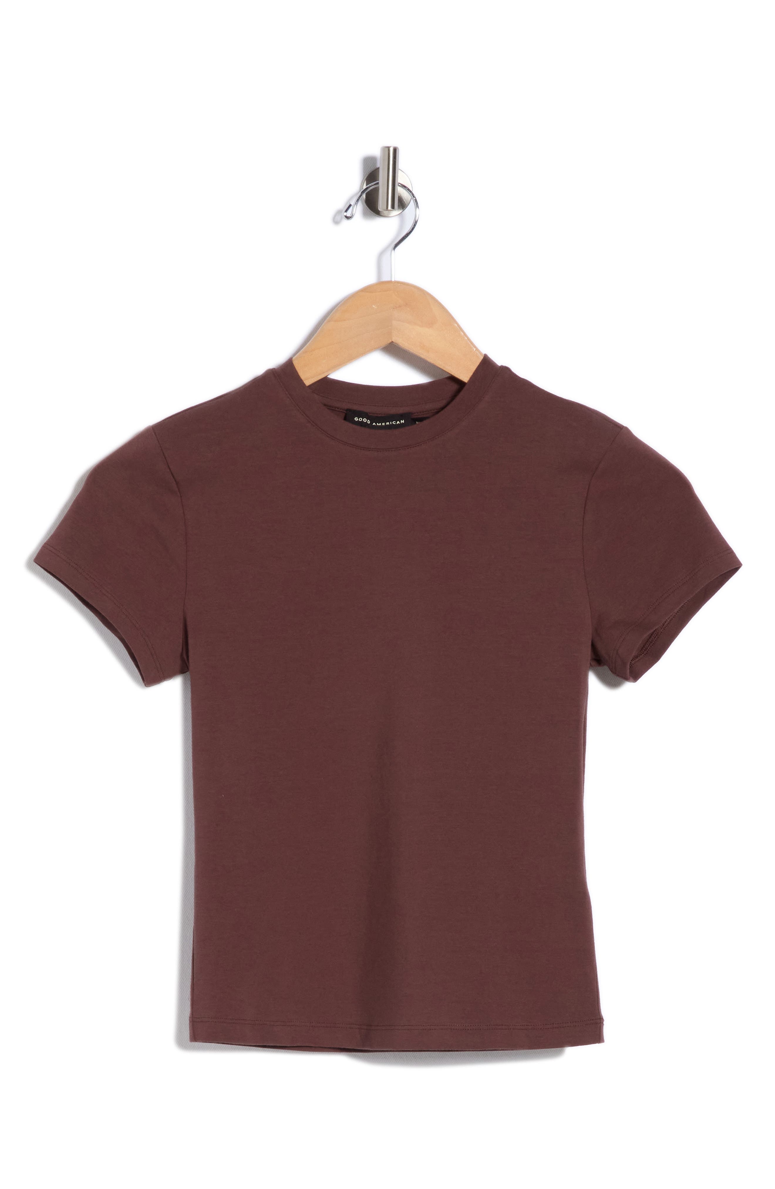 Good American Super Stretch Baby Tee