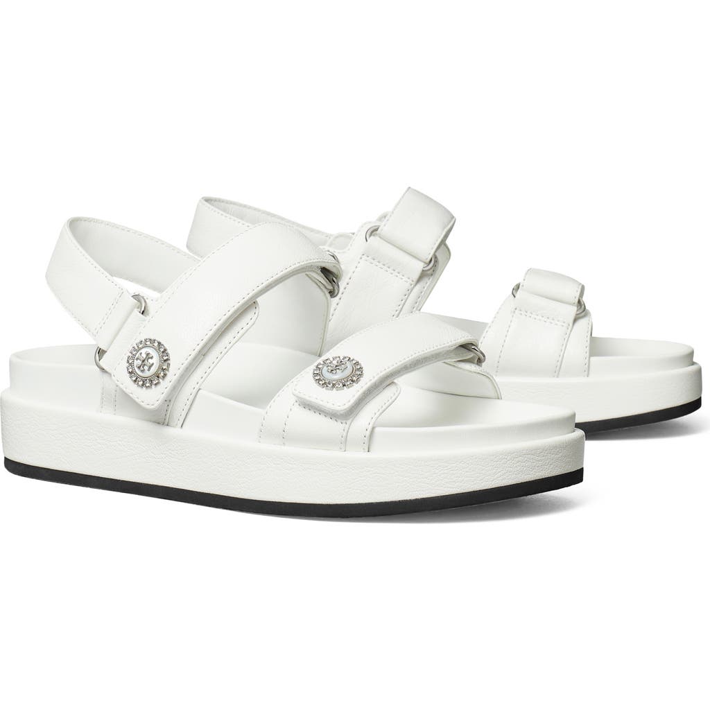 Tory Burch Kira Sport Sandal In Silver