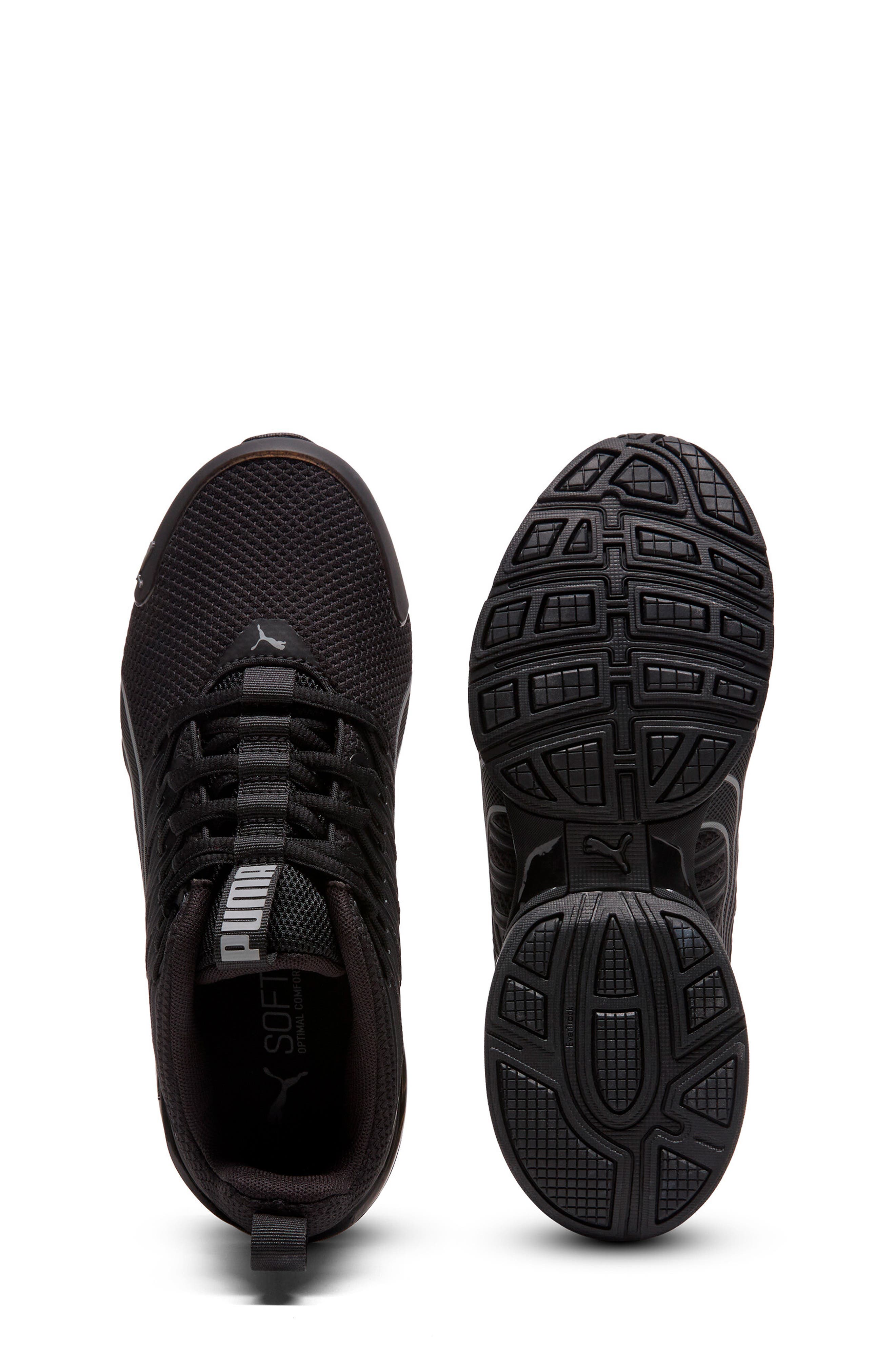 PUMA Kids' Voltaic Evo Sneaker, Alternate, color, Puma Black/ Storm Gray