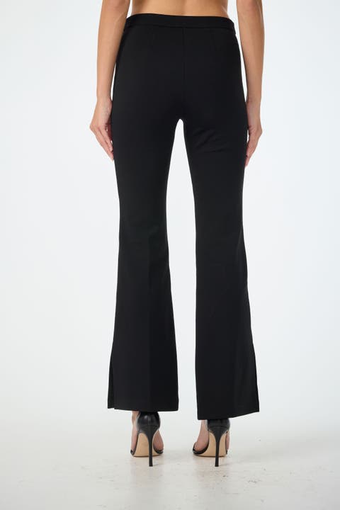 Mona Wide Leg Ponte Pant