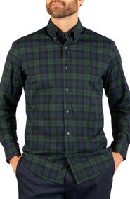 TailorByrd Regular Fit Performance Button Down Shirt