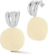 SPHERA MILANO Resin Statement Drop Earrings