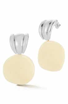 SPHERA MILANO Resin Statement Drop Earrings