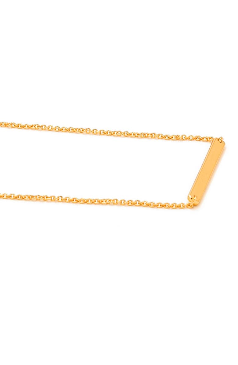 gorjana 'Asher' Bar Pendant Necklace, Alternate, color, 