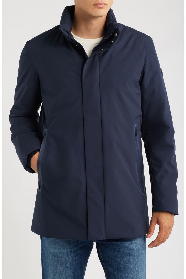 Blaise Waterproof PLUMTECH® Jacket, Alternate, color, BLUE BLACK