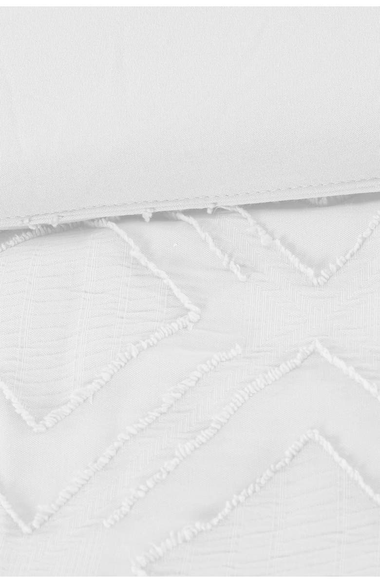 Modern Threads 3-Piece Clipped Jacquard Comforter Set, Alternate, color,