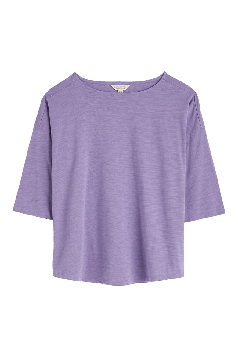Tremayne Quay Organic Cotton Top, Alternate, color, BELLFLOWER