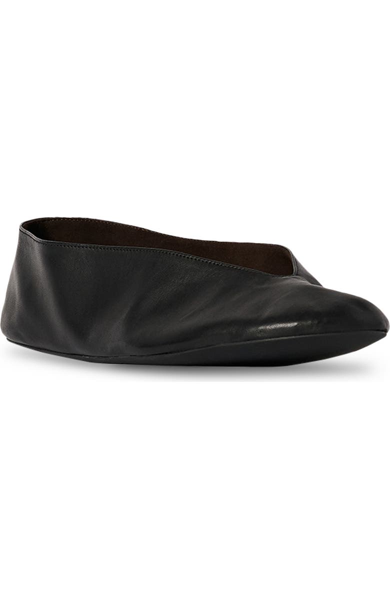 The Row Fay II Ballerina Flat, Main, color, Black