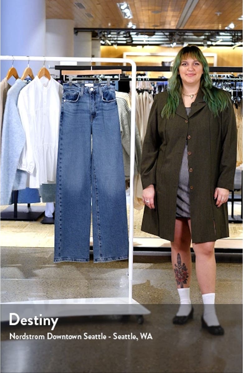 Le Jane High Waist Wide Leg Jeans, sales video thumbnail