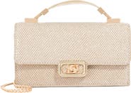 Dune London Skilled Metallic Mesh Convertible Shoulder Bag