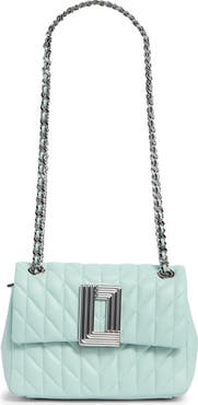 KARL LAGERFELD PARIS Lafayette Quilted Leather Crossbody Bag