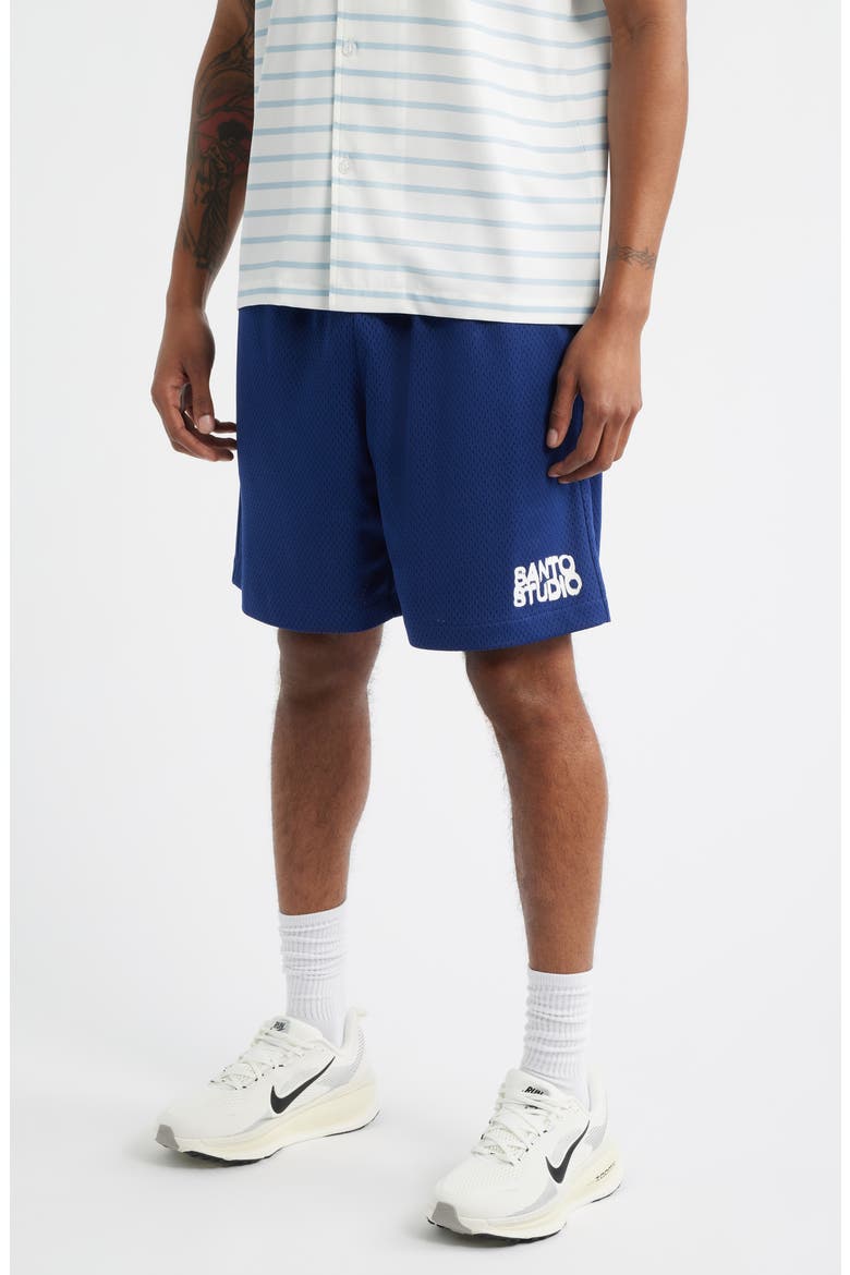 Luke Rockhold Edition - Roma Mesh Shorts, Main, color, BLUE